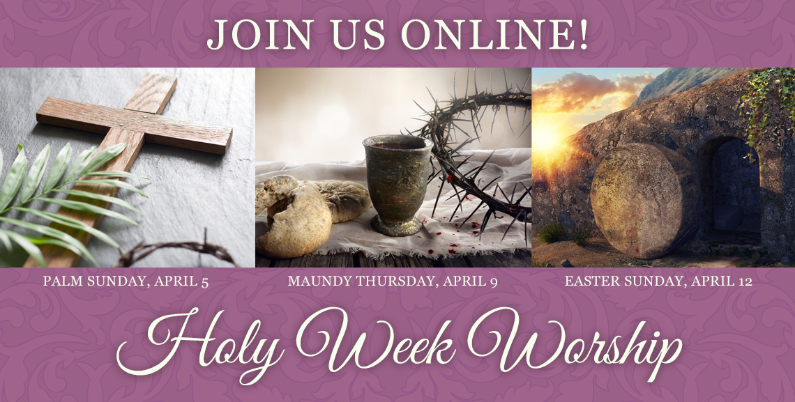 Homepage - Holy Week