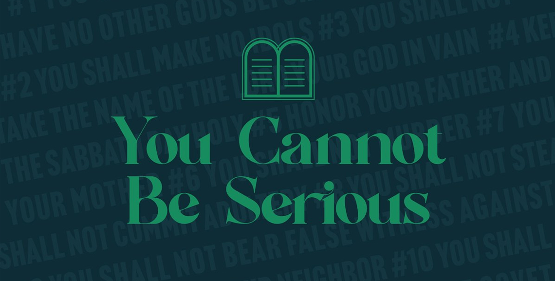 You Cannot Be Series Sermon Series - Homepage