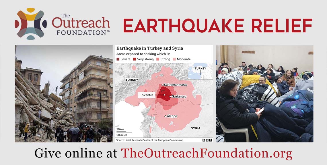 Middle East EarthQuake Relief-Rotator