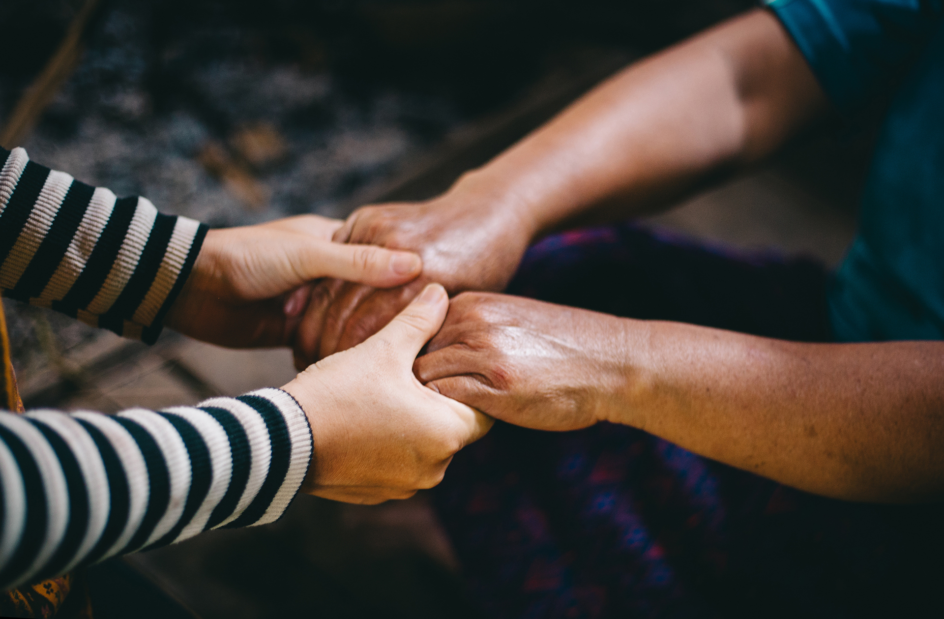 People sharing gospel to her friends,sunday learning,read bible